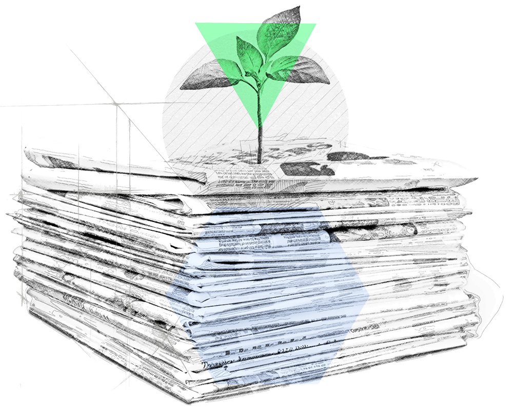 News papers stack | Press & News