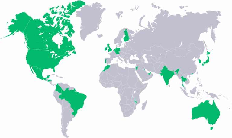 Lec Partners World Map Sustainable Projects Consulting